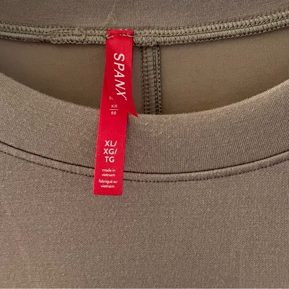 Spanx Tunic Tank Fawn Tan Long - Picture 10 of 11